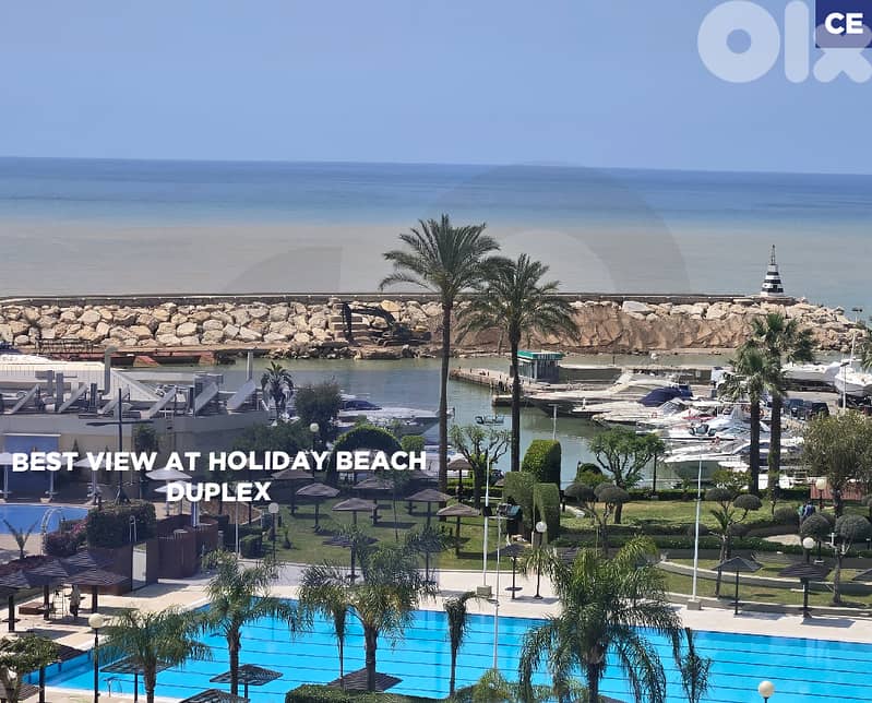 Holiday Beach Duplex/ Open Sea View/ Zouk Mosbeh/زوق مصبح REF#CE135771 0