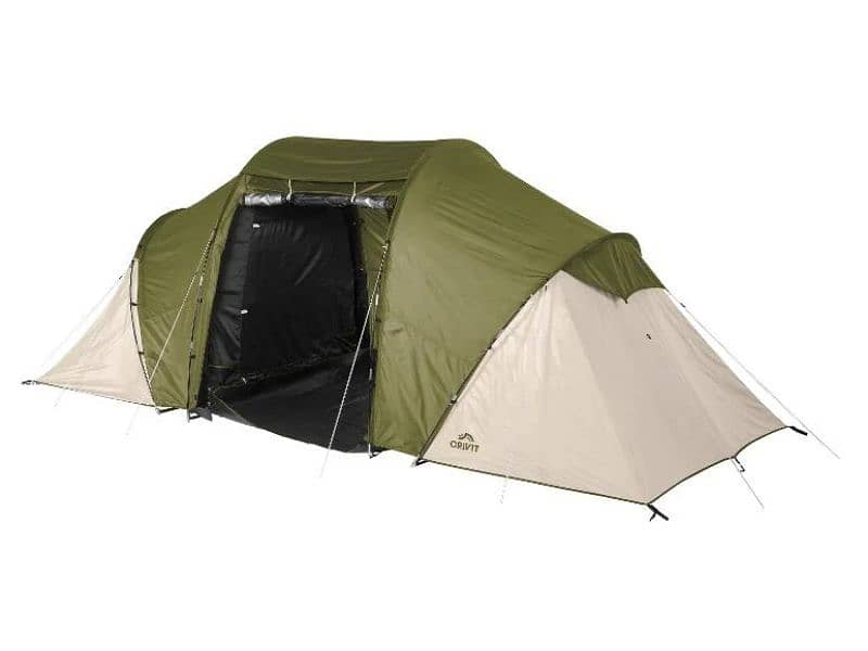 crivit tunnel blackout 4 person tent 0