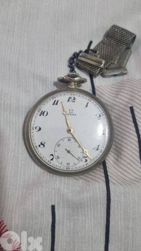 Antique OMEGA Pocket Watch - 100 Years Old - Swiss Limited Edition 0