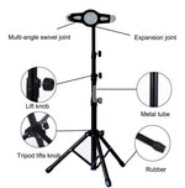 360 Angel Adjustable Tripod Stand for 8-12 inch Tablet,iPad 3