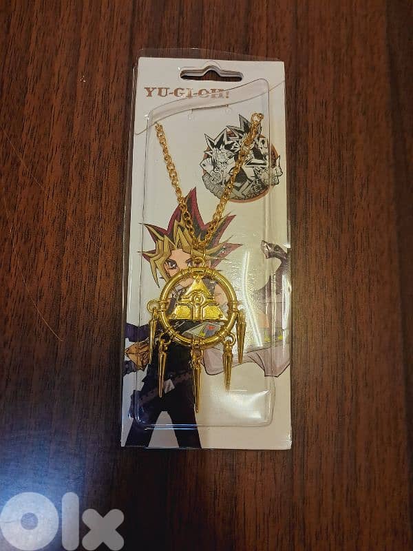 Original Metal Millinium Ring Necklade Yugioh 1