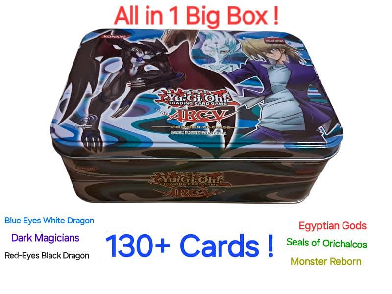 Yu-Gi-Oh! Super Tin of more than 130 Cards ! 0