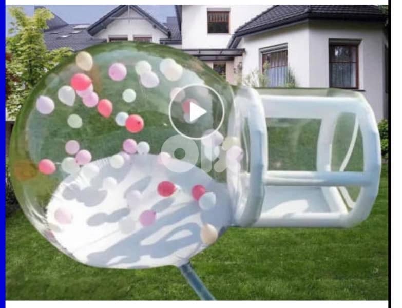 Bubble house foee birthday rent 0