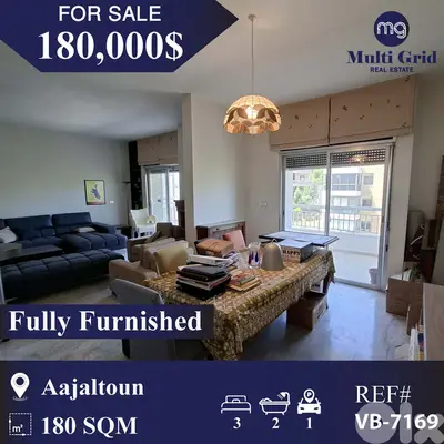 VB-7169 / Apartment for Sale in Ajaltoun, شقة للبيع في عجلتون