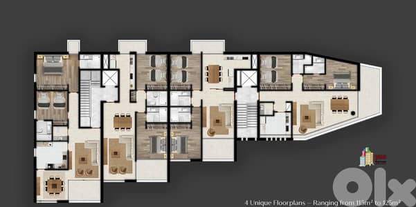 Mansourieh 120m2 up to 210m2 | Under Construction | Pyt Facilities|THC