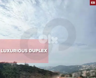 elegant duplex, open view, Brand new, Hbous, Metn/حبوس REF#EB135802