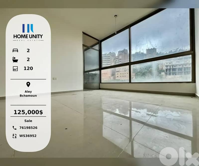 Apartment for Sale in Bchamoun yehodye, Aley 0