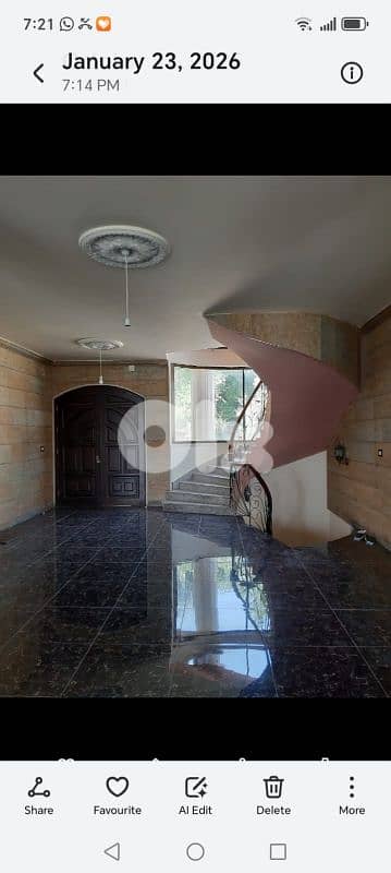 Villa for sale in Aley فيلا للبيع في عاليه رأس الجبل