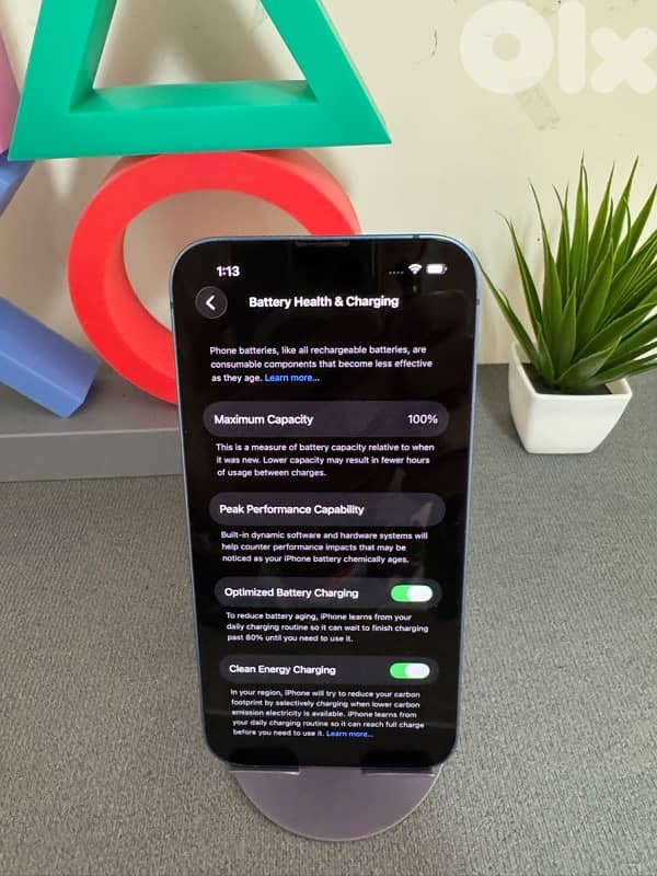 iPhone 13 - Battery Health 100% 1