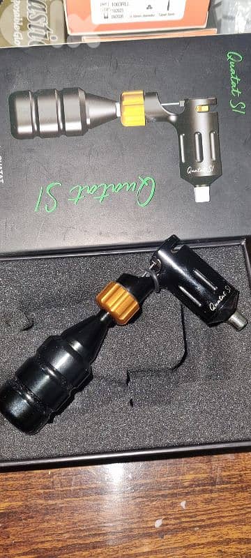 quatat s1 tattoo machine+viper battery wireless+bidal & power supply 0