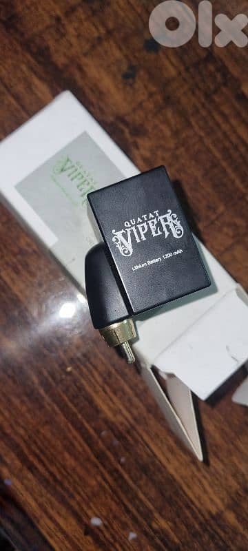 quatat s1 tattoo machine+viper battery wireless+bidal & power supply 1