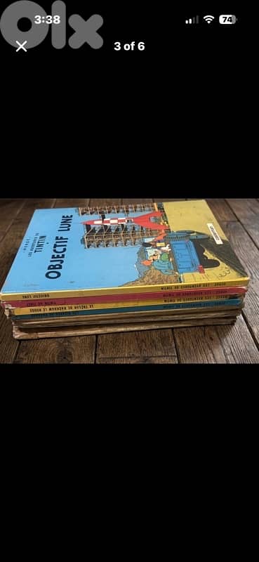 Vintage Tintin Collection 1950s/80s-Rare Early French Casterman Prints 2