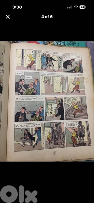 Vintage Tintin Collection 1950s/80s-Rare Early French Casterman Prints 3