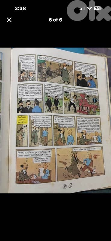 Vintage Tintin Collection 1950s/80s-Rare Early French Casterman Prints 4