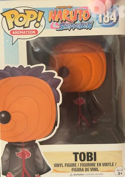 Funko Pop Naruto Shippuden : TOBI #184 Vinyl Figure