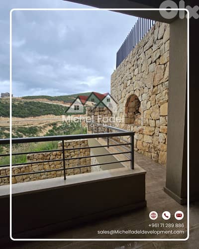 MN1007- Open Sea View Apt for Sale-kfaraabida شقة بإطلالة بحرية للبيع