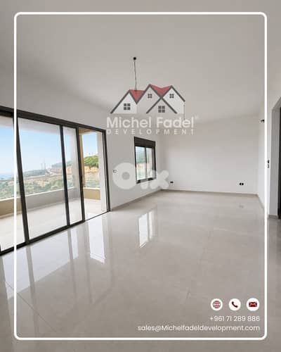 MN1007- Open Sea View Apt for Sale-kfaraabida شقة بإطلالة بحرية للبيع
