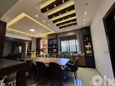 L21187-Modern Furnished Apartment with Terrace For Sale in Kfaryassine