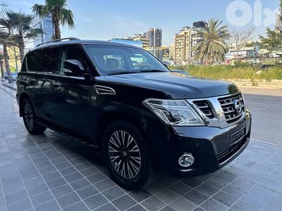 Nissan Patrol 2014 V8 400 hp platinum Company source and all services