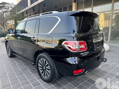 Nissan Patrol 2014 V8 400 hp platinum Company source and all services
