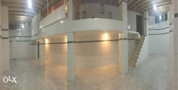 صالة+مستودع جديد على اوتوستراد زوق مصبح prime location