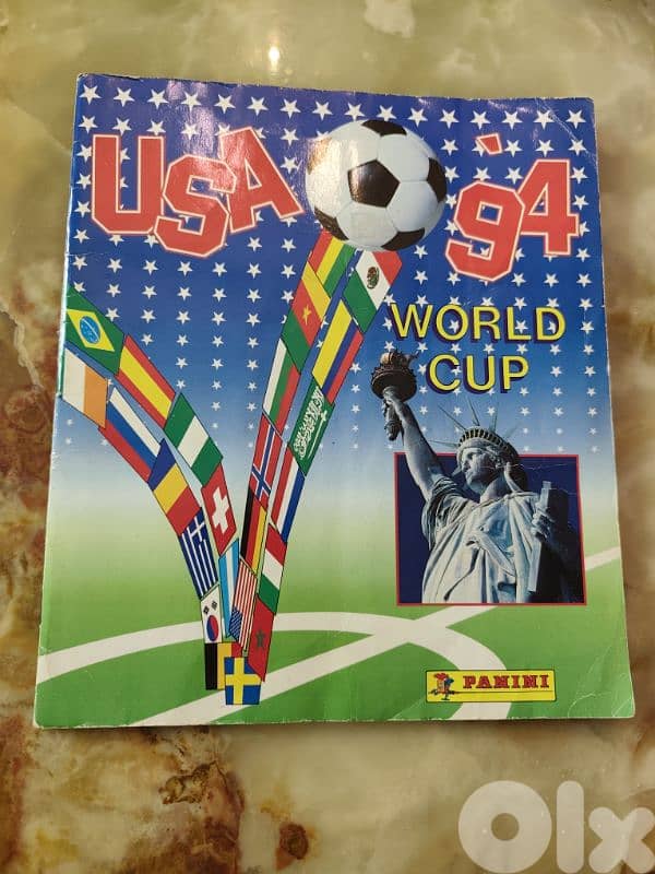 Panini world cup usa 94 with all football player cards 0
