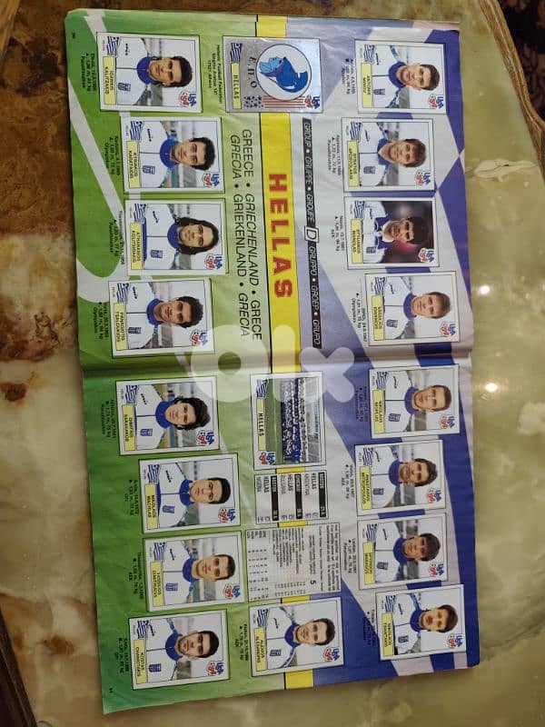 Panini world cup usa 94 with all football player cards 16