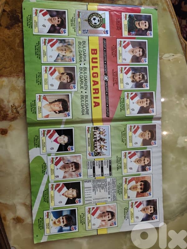 Panini world cup usa 94 with all football player cards 17