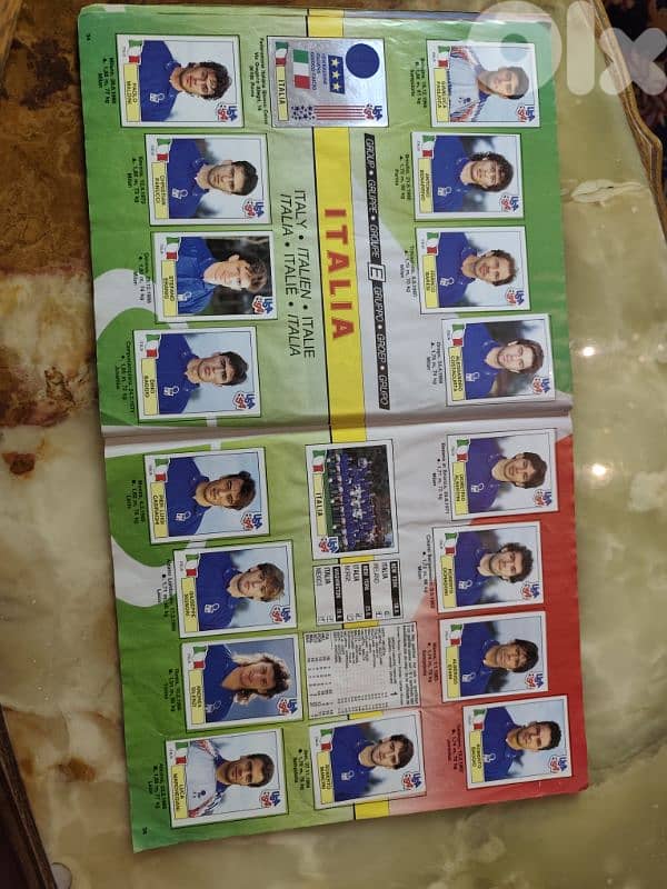 Panini world cup usa 94 with all football player cards 18