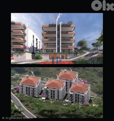 apartment for sale in Awkar, Metn - easy intallments