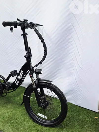 Electric foldable city bike