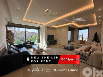 New Sheileh For Rent | 260 sqm + Terrace