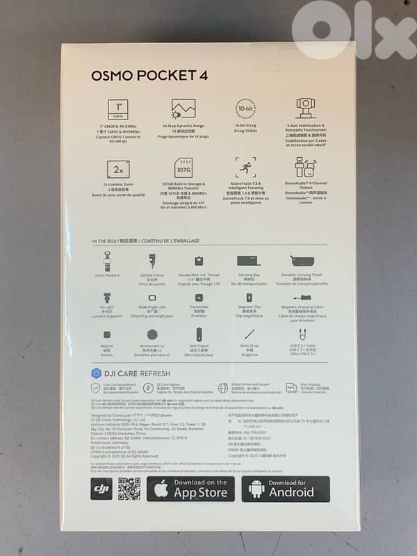 dji osmo pocket 4 creator combo 1