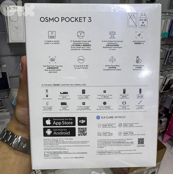 Dji osmo pocket 3 creator combo 1