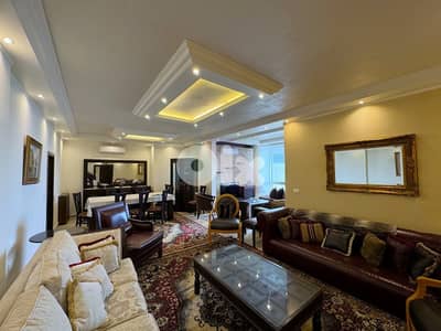 Furnished 200m2 apartment+sea view 4sale in Zouk Mosbeh - ذوق مصبح