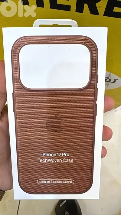 Apple Techwoven Case 17 pro Sienna