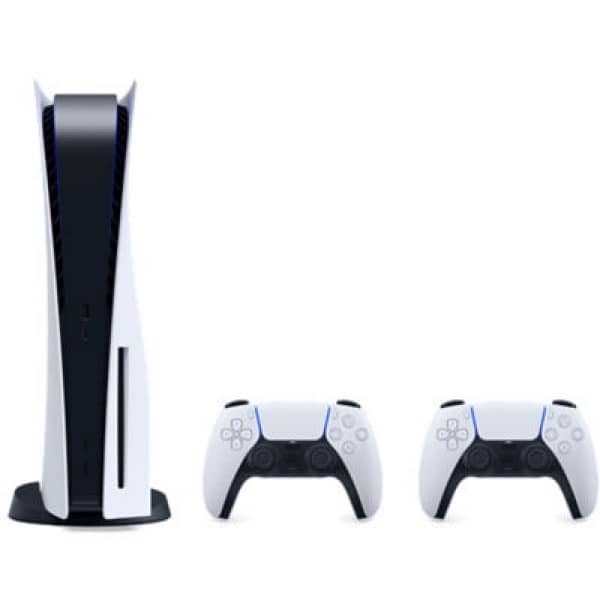 ps5 used + 2 ps5 controllers original 0