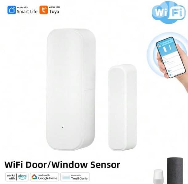 sensor for door and window working with alexa 0