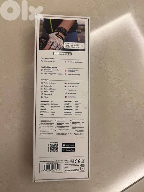 Open Box Promate smart watch for sale 1