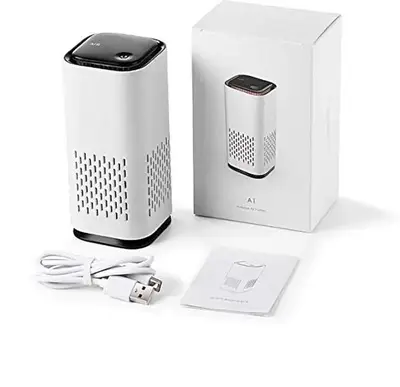 BNTTEAM A1 Mini Air PurifierAir Ionizer Remove Dust, Pollen,Smoke.