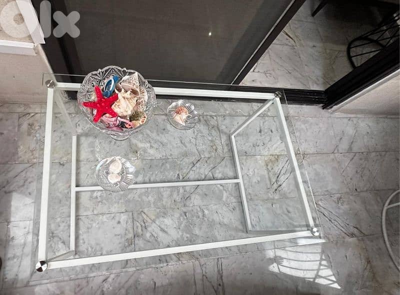 Glass table 113×70 cm 0