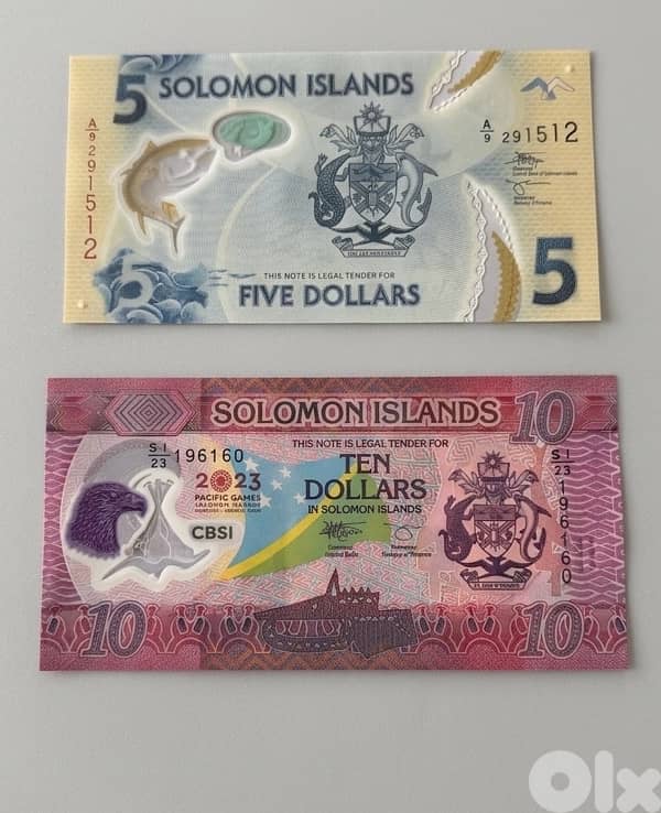 banknotes Solomon islands 0