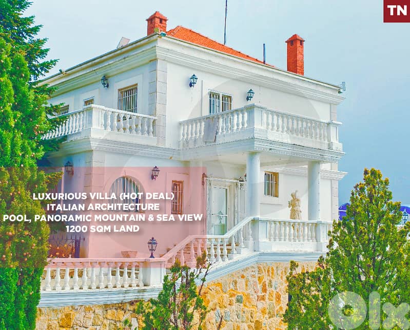 pool, panoramic view, Italian-Style, Ehden, zgharta/إهدن REF#TN135827 0