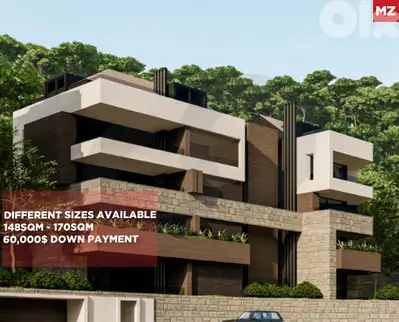 Under-Construction/Nabay,Metn/نابيه/Down Payment-55,000$/ REF#MZ135826
