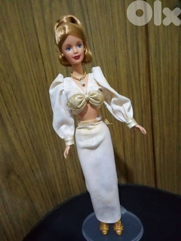 GOLDEN WALTZ Barbie Rare Special Edition Mattel1998 Great cond doll=50 4