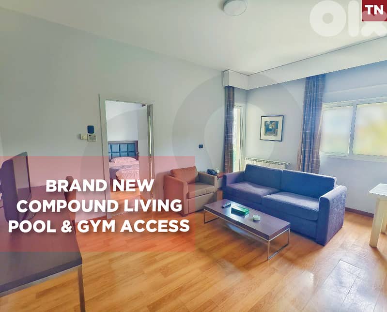 "EHDEN compound living, Pool & gym access, اهدن REF#TN135835 0