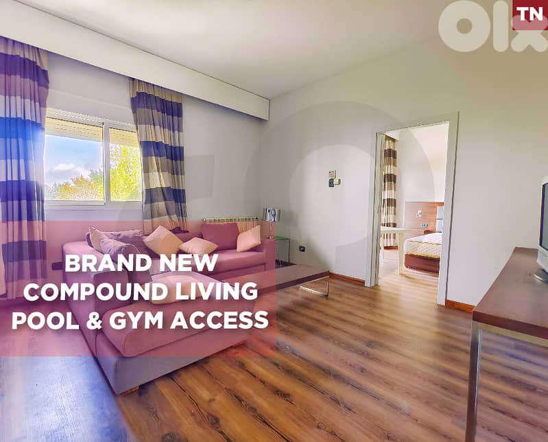 "EHDEN compound living, Pool & gym access, اهدن REF#TN135838 0