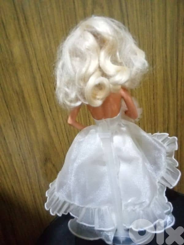 FANTASY WEDDING Barbie Mattel89 rare vintage great doll+Shoes+crown=50 3