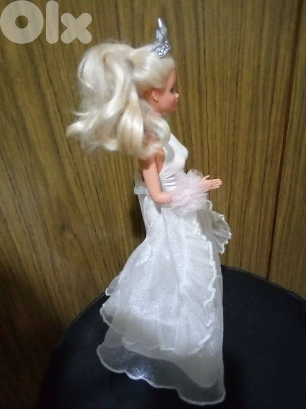 FANTASY WEDDING Barbie Mattel89 rare vintage great doll+Shoes+crown=50 6