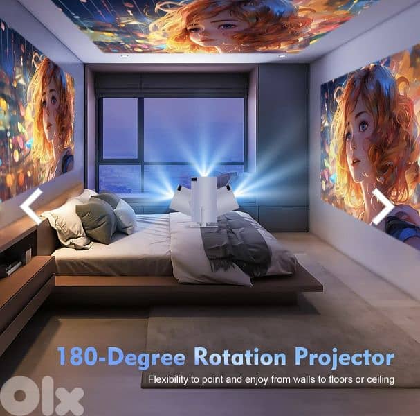 Magcubic HY300 Pro 4K Projector-Android 11, Dual WiFi6, 260 ANSI,BT5.0 10